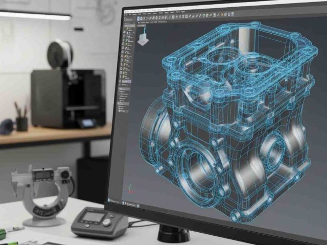 precision-mechanical-part-modelling