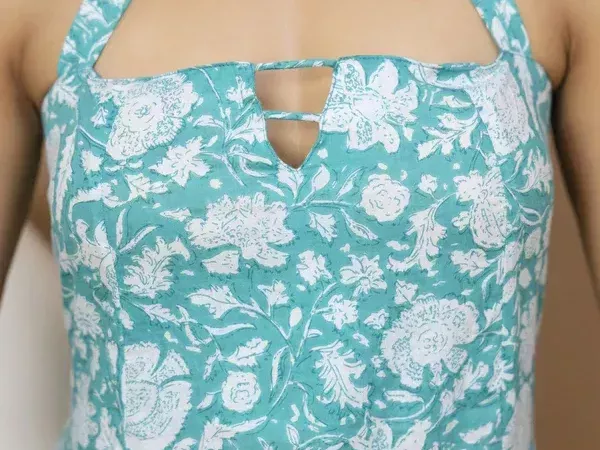 mohini-turquoise-neck-straps-corset-kurti