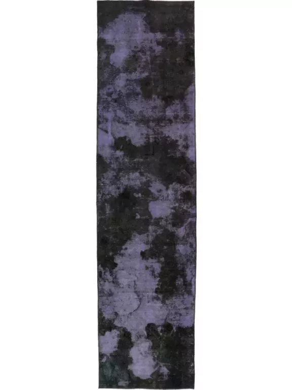 3x13-vintage-distressed-overdyed-persian-runner-rug-109613-big-0