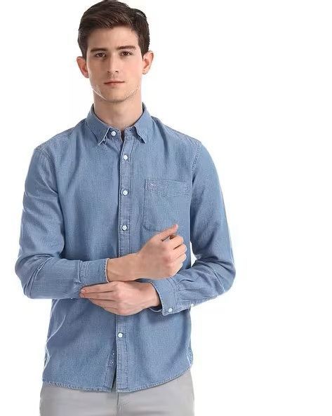 slim-fit-chambray-shirt-big-0