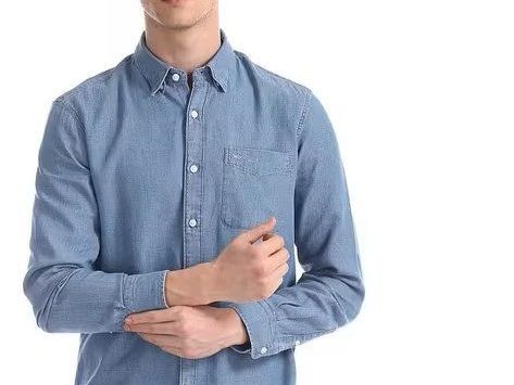 slim-fit-chambray-shirt