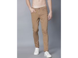 locomotive-men-khaki-slim-fit-mid-rise-clean-look-stretchable-small-0