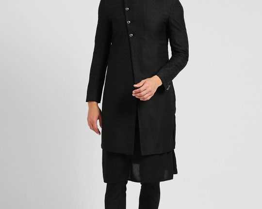 kisah-men-black-sherwani-set