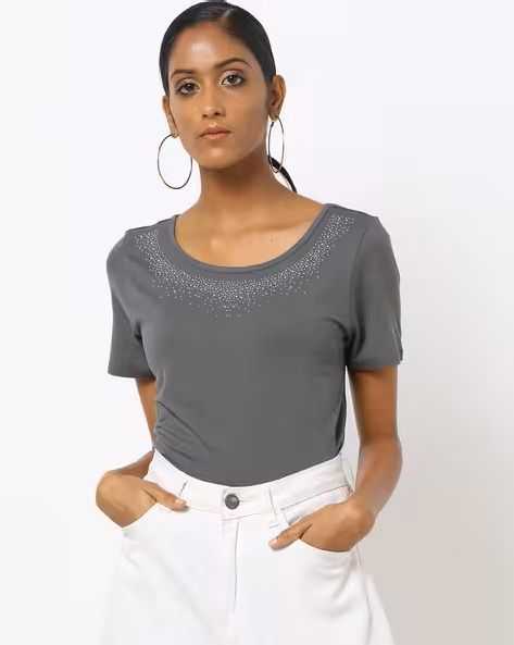 round-neck-t-shirt-with-embellished-neckline-big-0