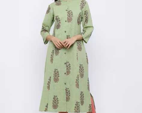 block-print-button-down-straight-kurta