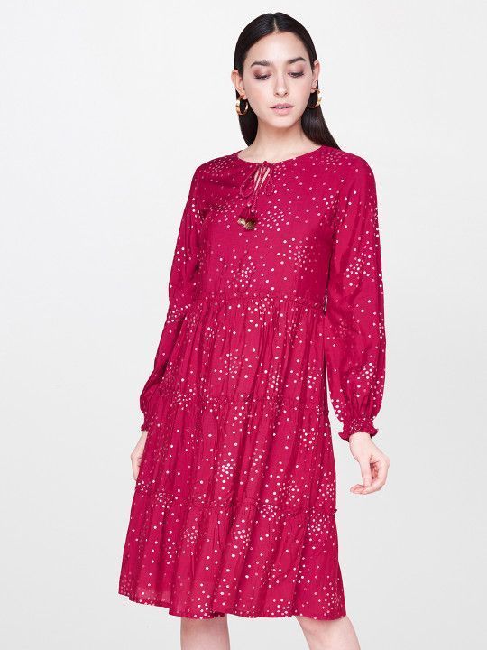 and-women-pink-printed-fit-and-flare-dress-big-0