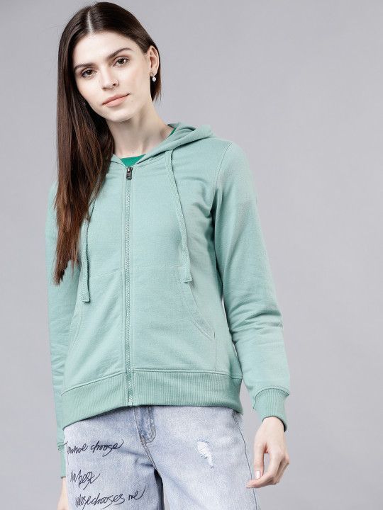 tokyo-talkies-women-green-solid-hooded-sweatshirt-big-0