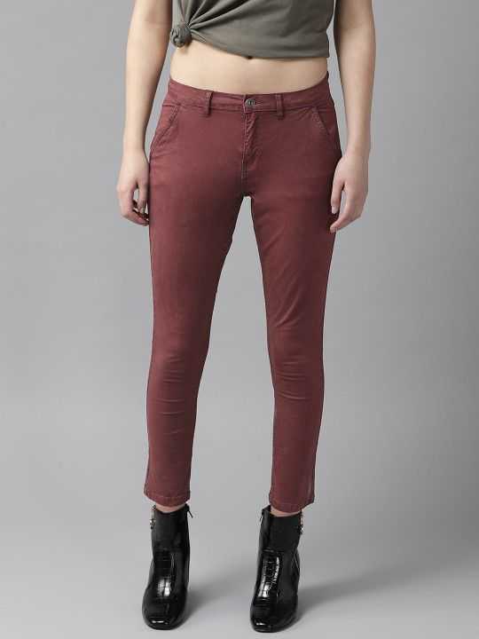 roadster-women-maroon-regular-fit-solid-cropped-big-0