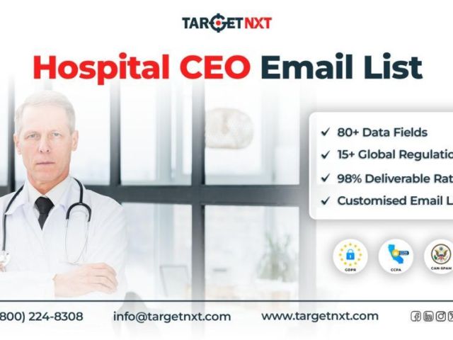 hospital-ceo-email-list-to-engage-healthcare-leaders