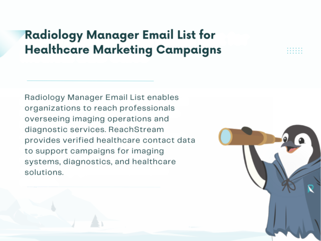 access-radiology-manager-email-list-for-healthcare-campaigns