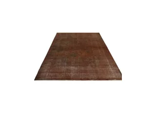 9x13-vintage-distressed-overdyed-persian-area-rug-108931-small-1