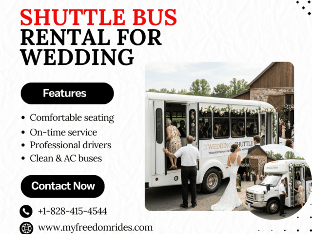 elegant-shuttle-bus-rental-for-wedding-guest-transportation