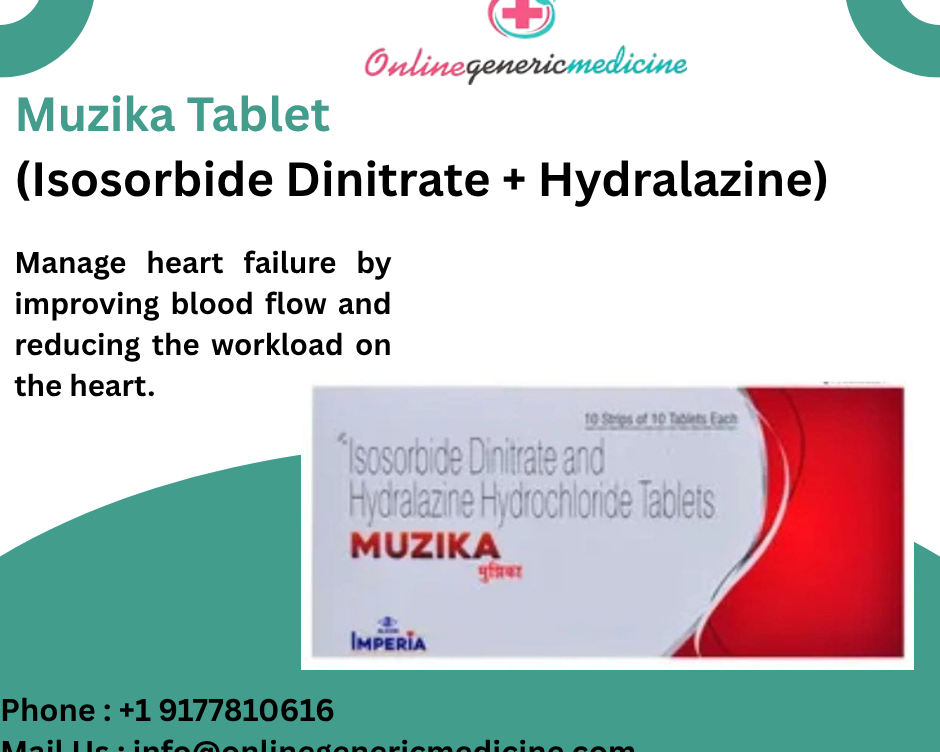 muzika-tablet-hydralazine-isosorbide-dinitrate