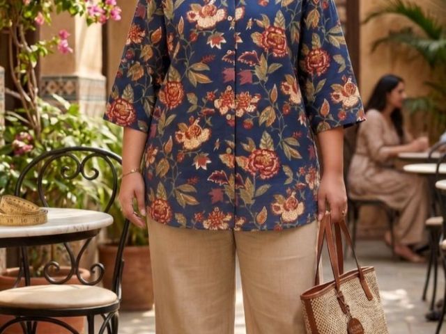plus-size-floral-cotton-shirt-for-women-relaxed-fit-casual-top