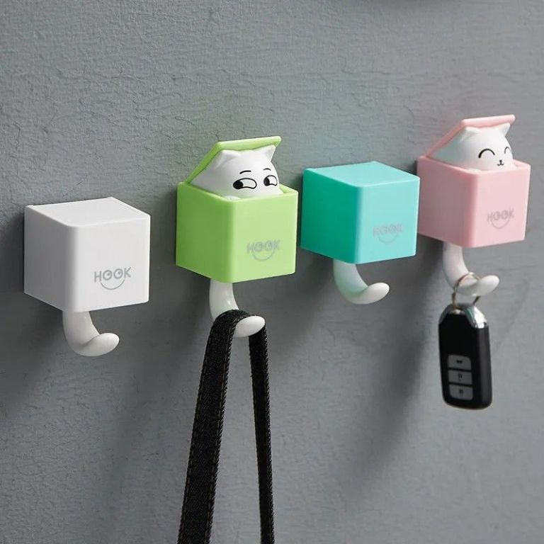 cat-wall-hook-cute-coat-key-holder-rack-big-0