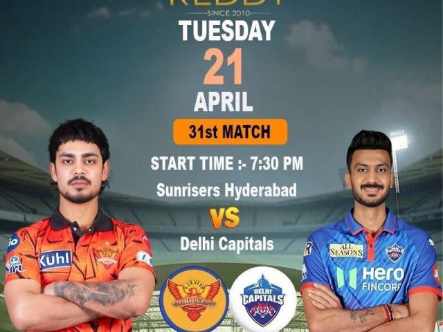 reddy-anna-srh-vs-dc-evening-clash-with-high-stakes