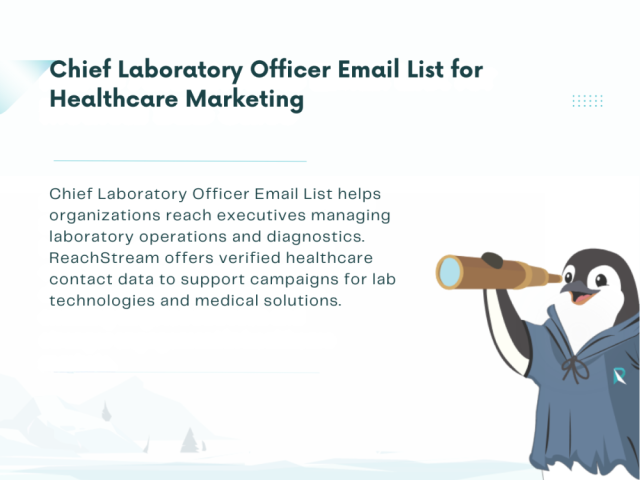 chief-laboratory-officer-email-list-for-healthcare-marketing