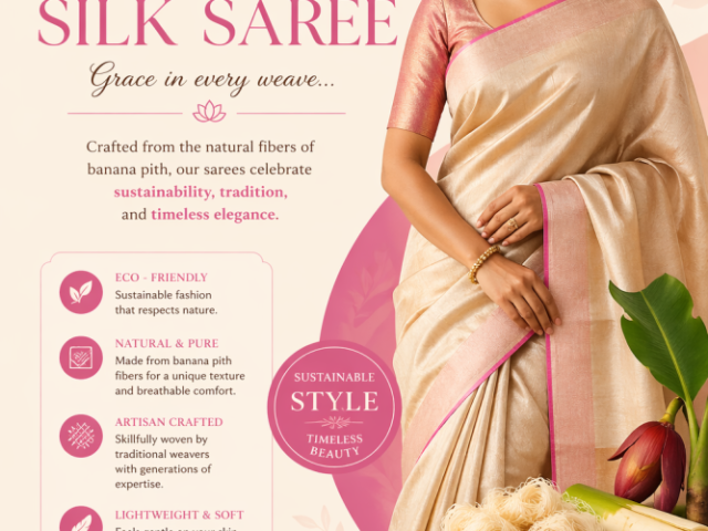 banana-pith-silk-saree