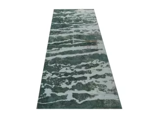 3x8-green-vintage-overdyed-persian-runner-rug-109652-small-2