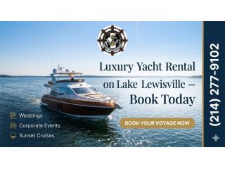luxury-yacht-rental-on-lake-lewisville-book-today-small-0