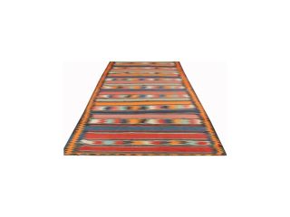 6x15-old-orange-blue-persian-kilim-runner-rug-in-dallas-small-0