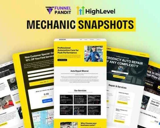 mechanic-crm-automation-setup-gohighlevel-snapshot