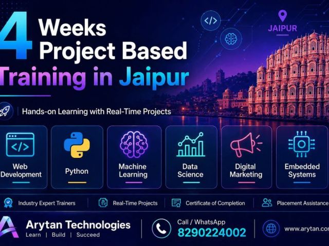 4-weeks-project-based-training-in-jaipur