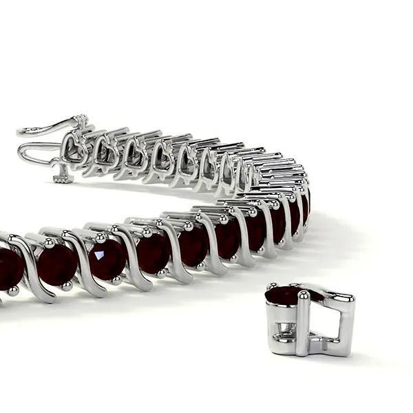 luxury-ruby-s-link-diamond-tennis-bracelet-in-14k-white-gold-big-2