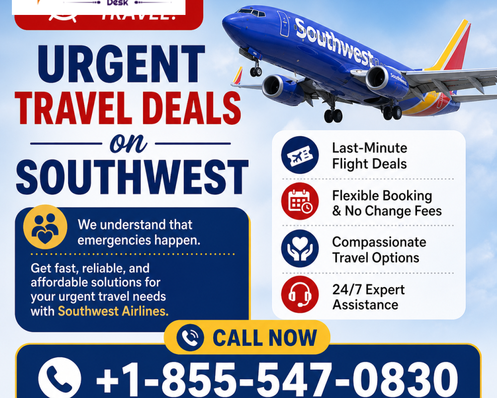 urgent-travel-deals-on-southwest-call-1-855-547-0830