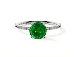 buy-067-cts-emerald-ring-with-diamonds-for-women-at-gemsny-small-0