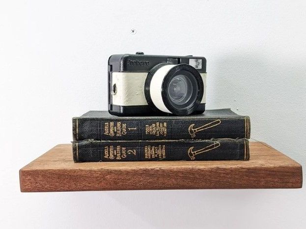 skinny-floating-shelves-mahogany-shelf-designs