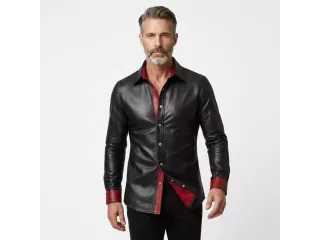 mens-black-genuine-leather-shirt-with-red-accents-small-0