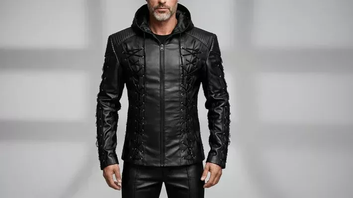 stylish-biker-leather-jacket-for-men-big-0