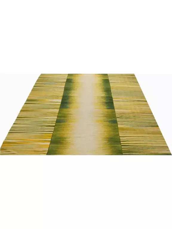 8x10-green-gold-persian-kilim-rug-in-dallas-tx-big-1