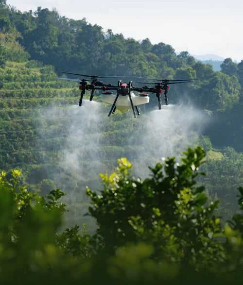 spray-drone-for-farming-with-rtk-precision-technology-big-0