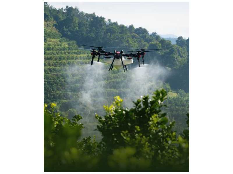 spray-drone-for-farming-with-rtk-precision-technology-small-0