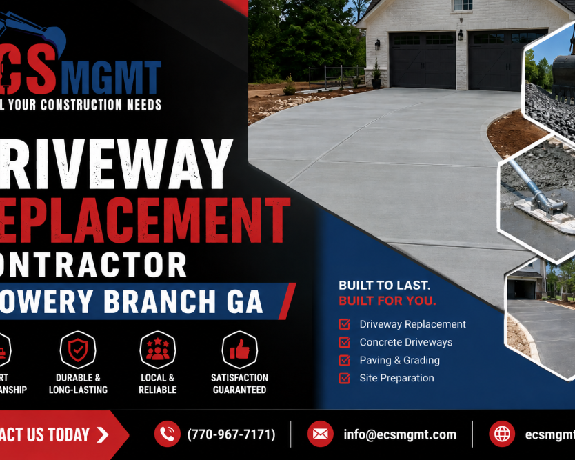 driveway-replacement-contractor-flowery-branch-ga