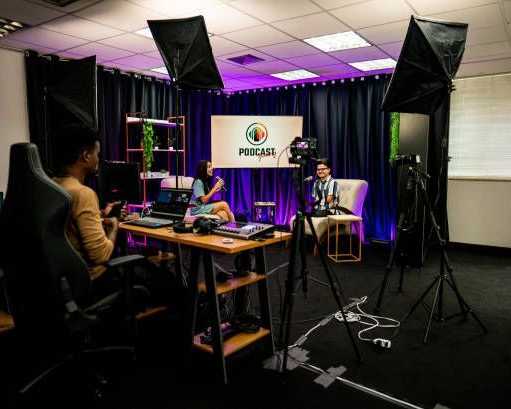 professional-podcast-recording-at-an-austin-podcast-studio
