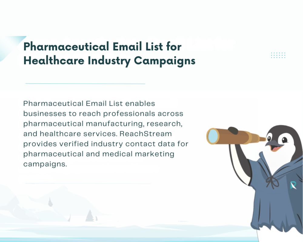 pharmaceutical-email-list-for-healthcare-industry-campaigns