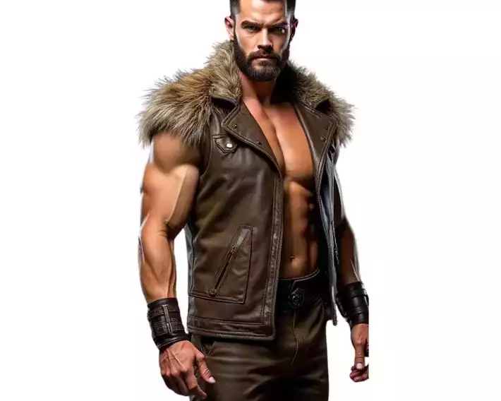 viking-warrior-fur-collar-jacket