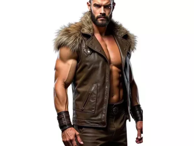 viking-warrior-fur-collar-jacket