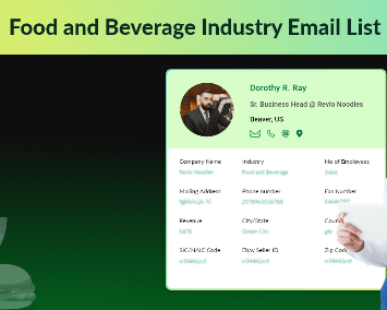 need-food-and-beverage-industry-email-list-for-b2b-sales
