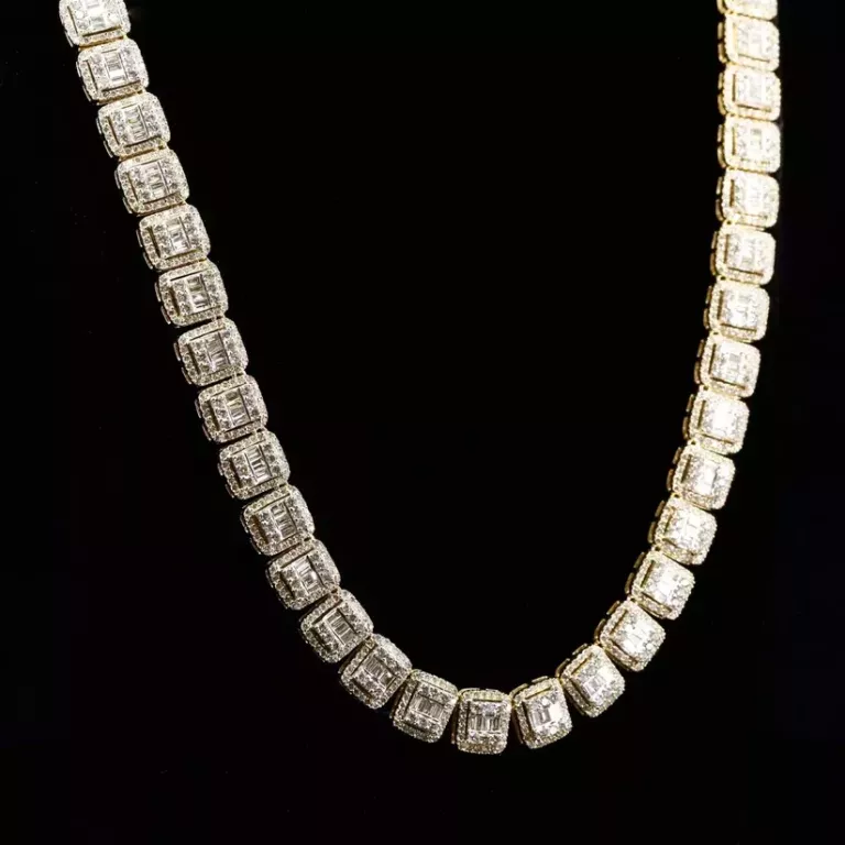 925-silver-hip-hop-rectangle-cuban-moissanite-baguette-chain-big-2