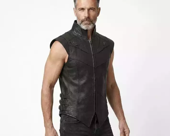 leather-gothic-biker-vest