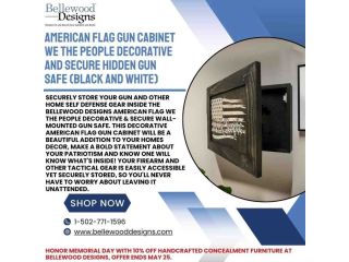 decorative-american-flag-gun-cabinet-for-hidden-home-storage-small-0