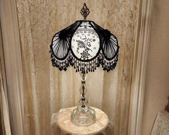 buy-vintage-lampshade-fringe-with-glass-beads-online-usa