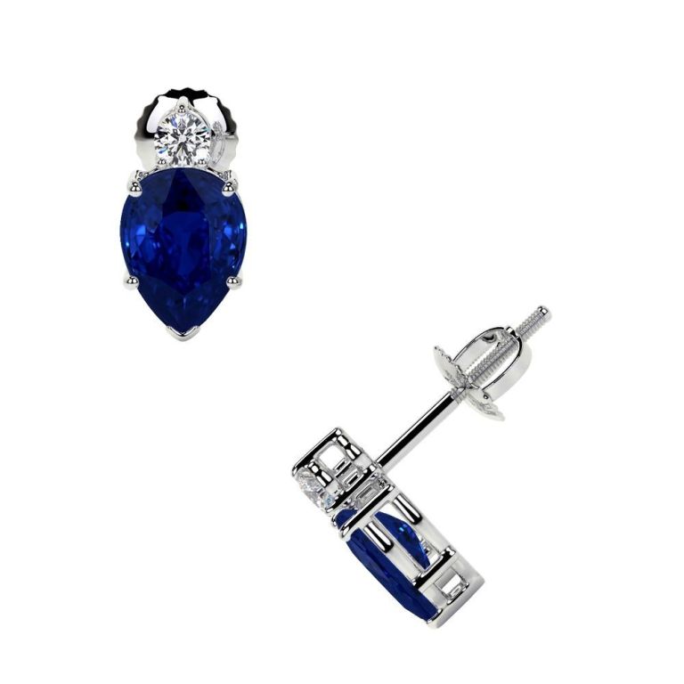natural-pear-shape-sapphire-stud-earrings-with-round-diamond-big-0