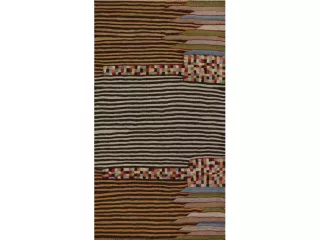 3x6-yellow-gray-persian-kilim-runner-rug-in-dallas-tx-small-2
