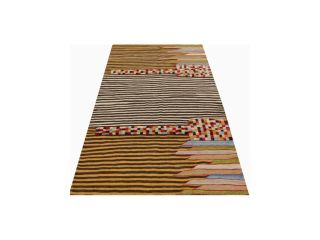 3x6-yellow-gray-persian-kilim-runner-rug-in-dallas-tx-small-0