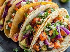 fresh-flavorful-vegetable-taco-sushiveg-at-asian-voyage